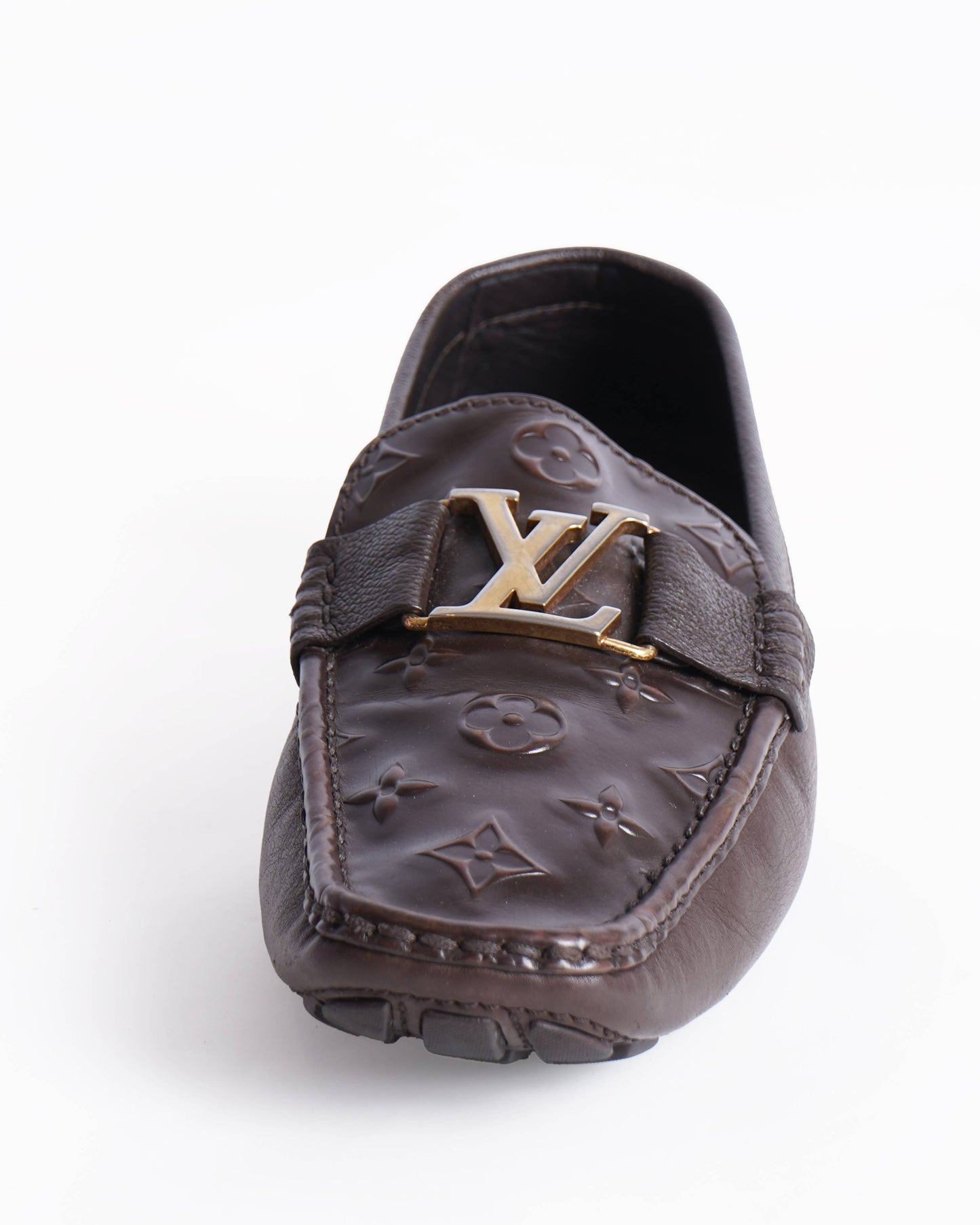 Louis vuitton  embossed loafers
