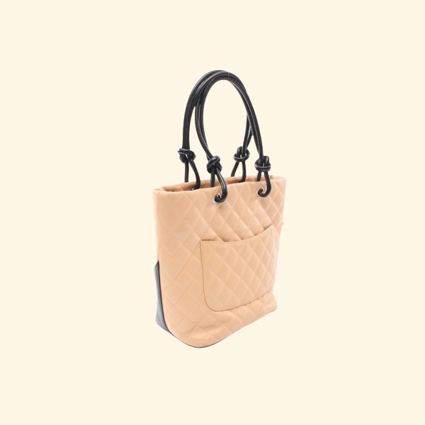 Chanel Cambon Beige Luxury Tote