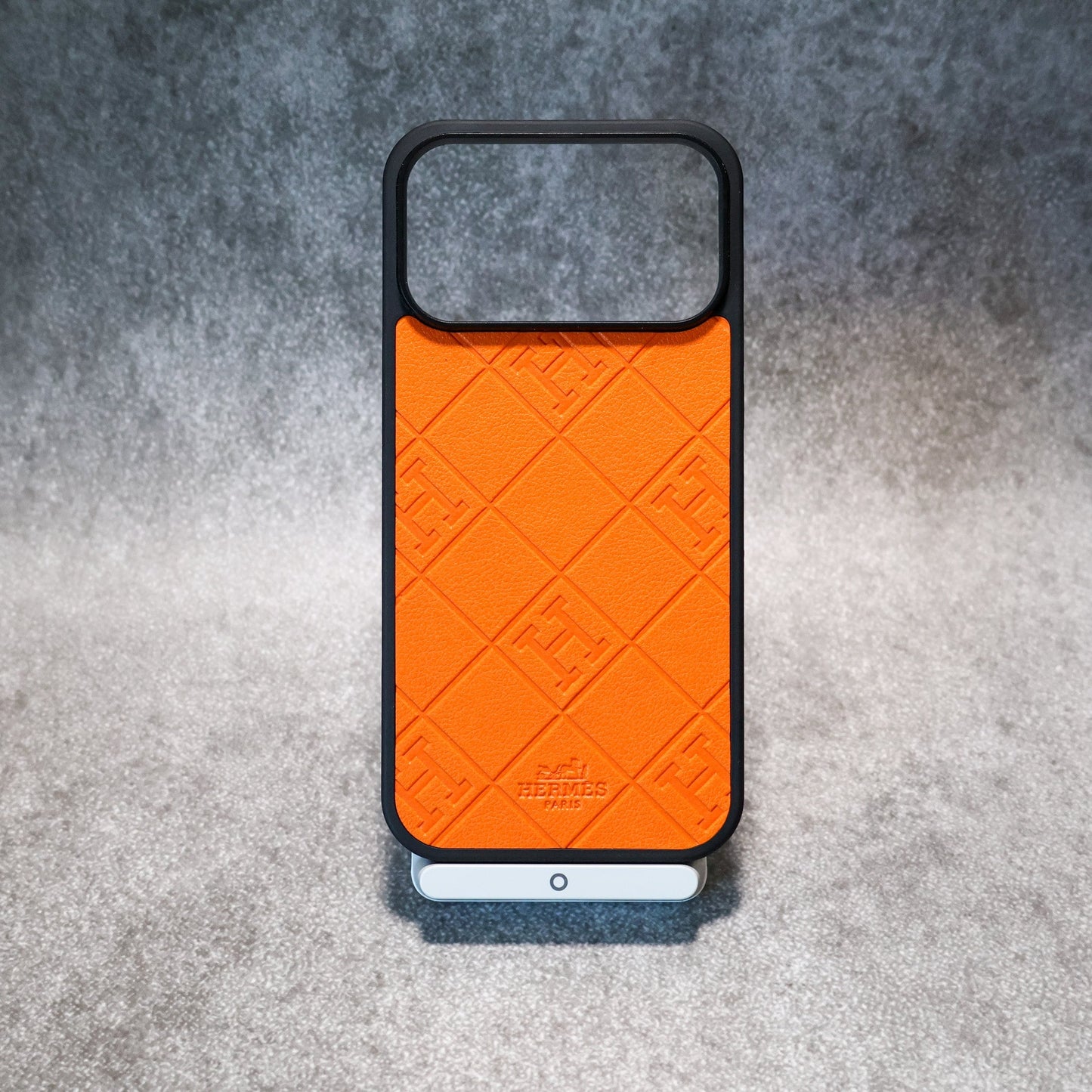 Stamped Leather Hermes iPhone Case