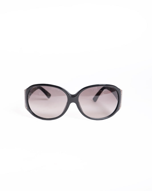 Fendi monogram logo frame oversized sunglasses