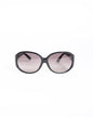 Fendi monogram logo frame oversized sunglasses