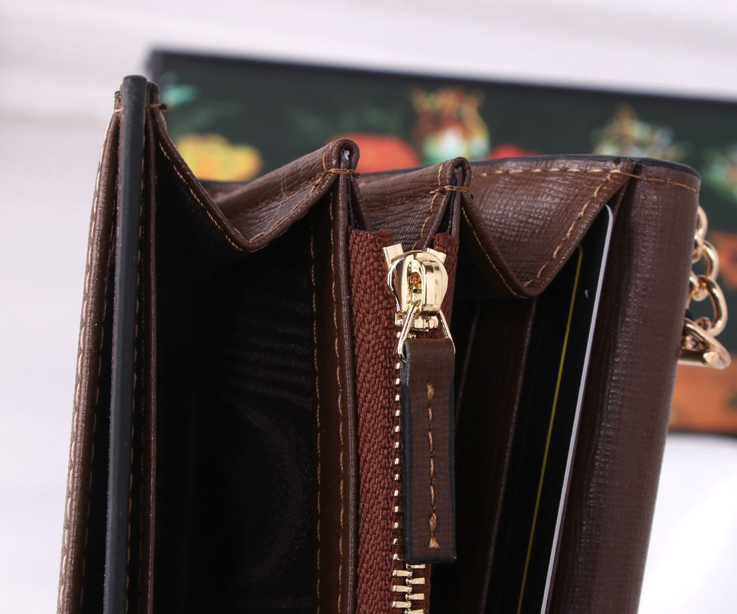 Supreme Canvas Gucci Chain Wallet Bag
