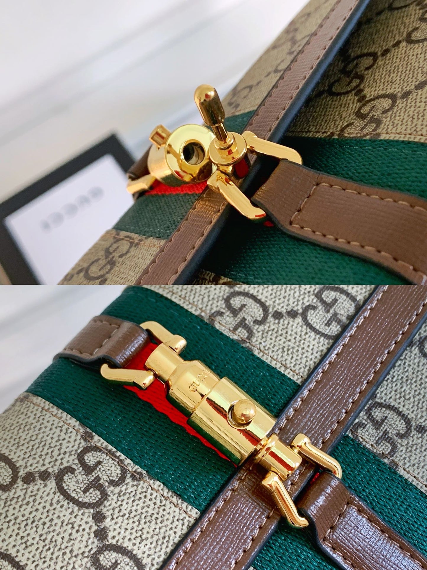 Supreme Canvas Gucci Chain Wallet Bag