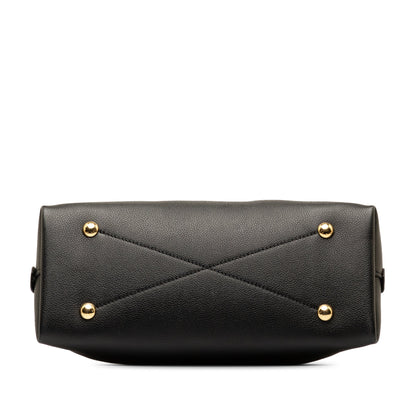 Black Louis Vuitton Monogram Empreinte Neo Alma PM Satchel