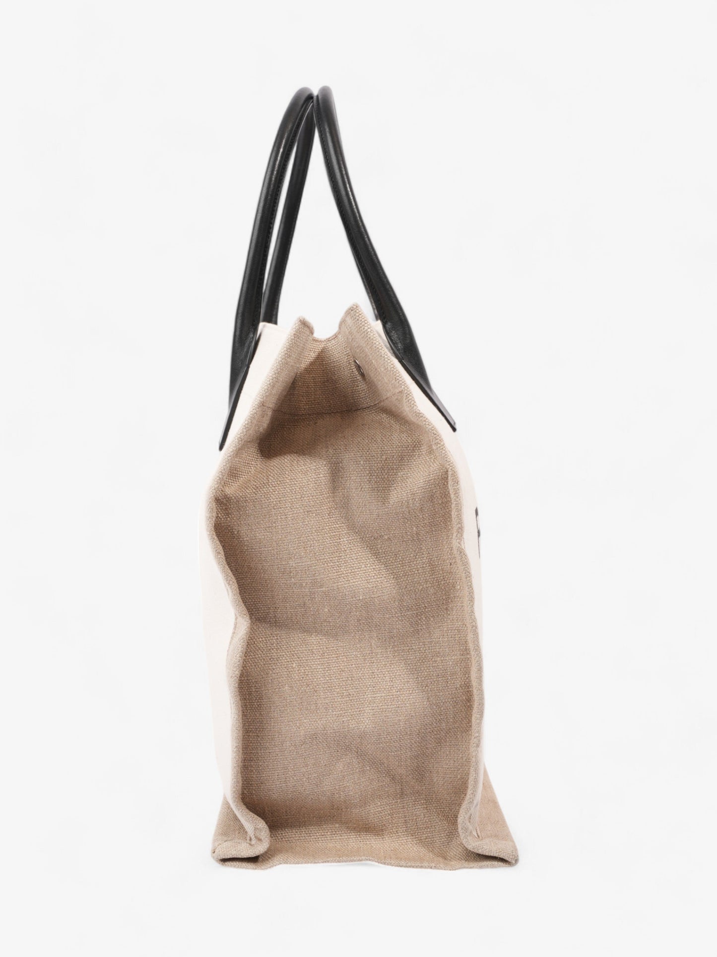 Saint Laurent Canvas Black Tote Bag Style 3