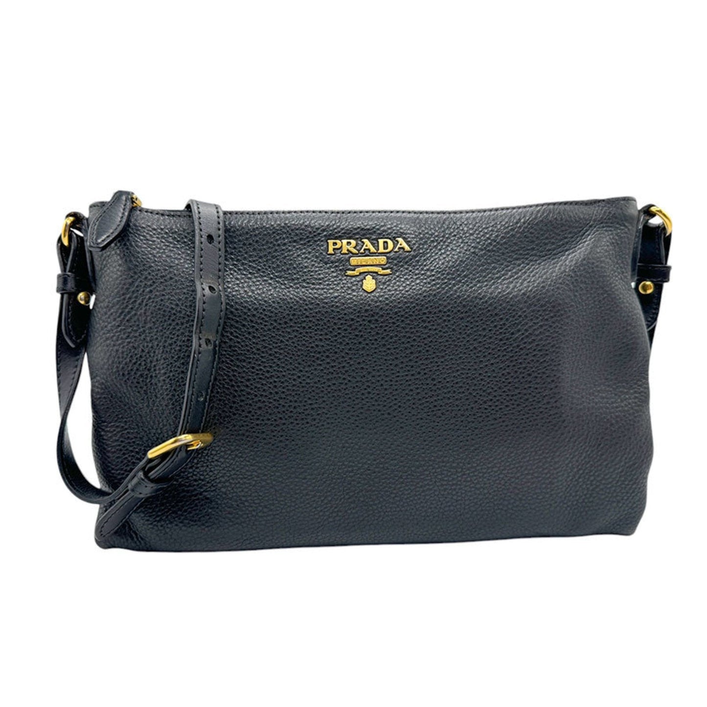 Pebbled Leather Crossbody Bag
