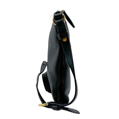 Pebbled Leather Crossbody Bag