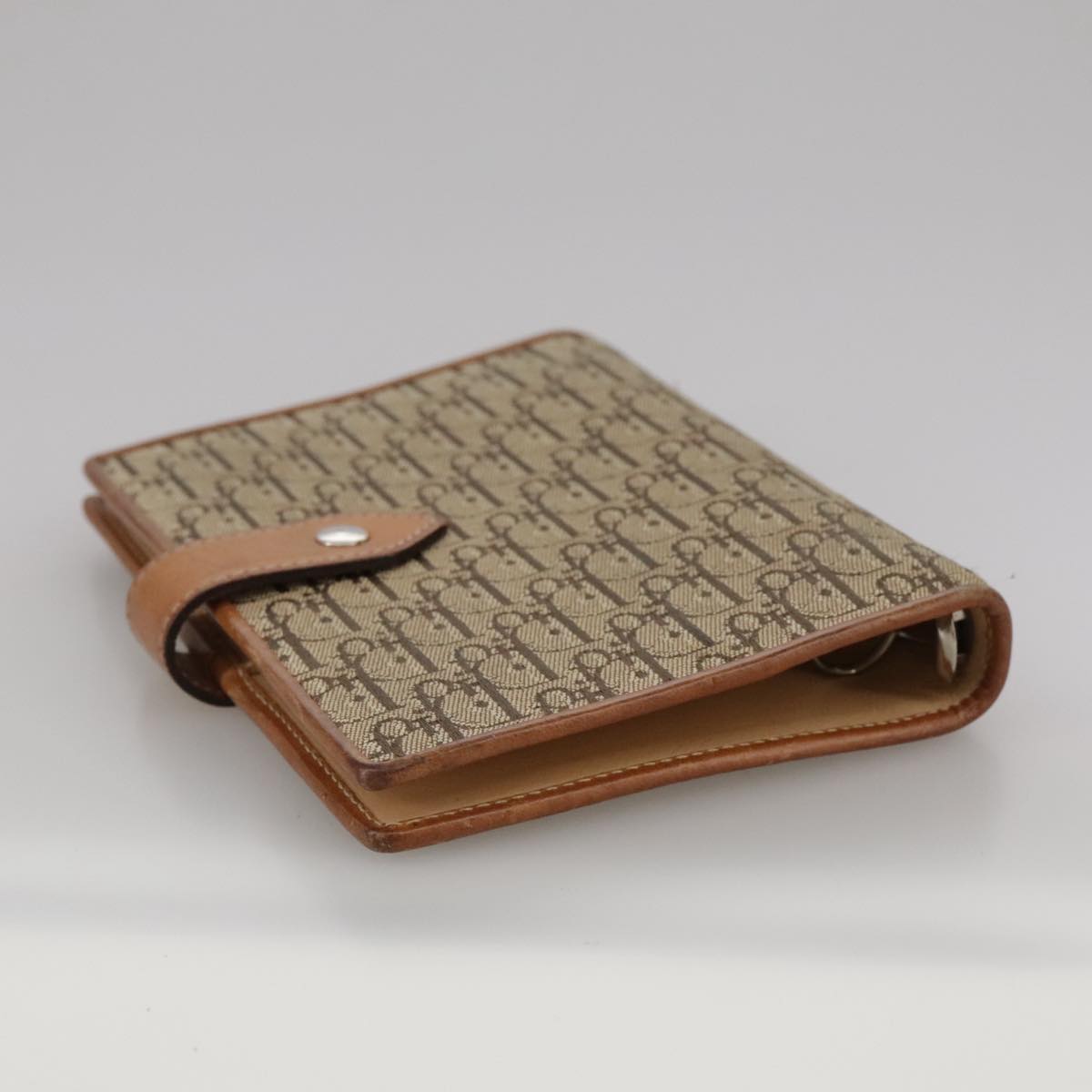 Canvas Trotter Crossbody Bag with Metal Fittings from Italy