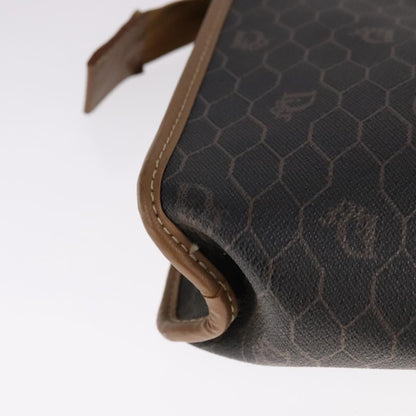 Honeycomb Canvas Crossbody Bag with Minor Wear and Tear