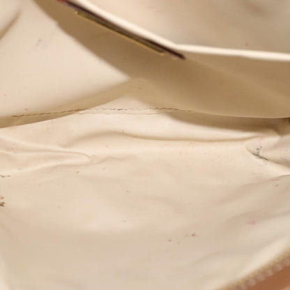Honeycomb Canvas Crossbody Bag with Minor Wear and Tear