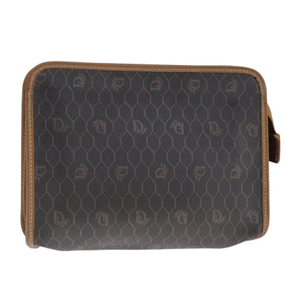 Honeycomb Canvas Crossbody Bag with Minor Wear and Tear