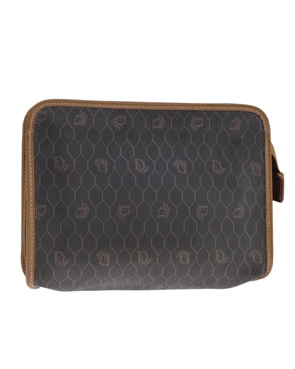 Honeycomb Canvas Crossbody Bag with Minor Wear and Tear