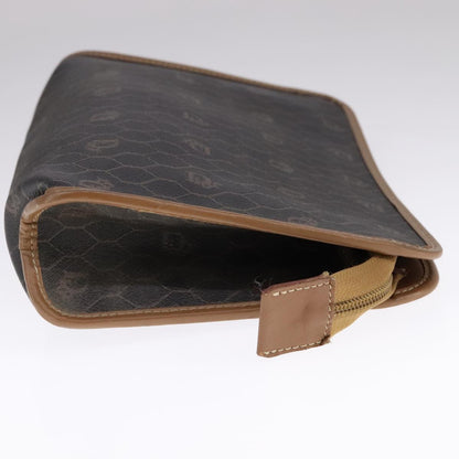 Honeycomb Canvas Crossbody Bag with Minor Wear and Tear