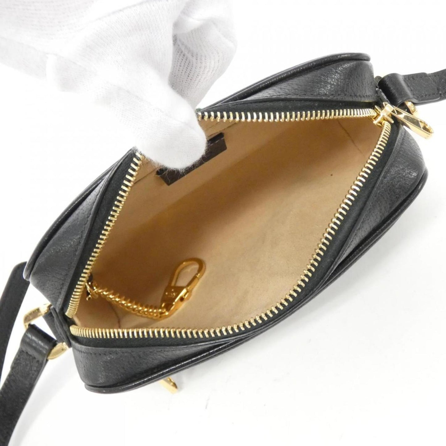 Ophidia Leather Crossbody Bag with Box and Dust Bag