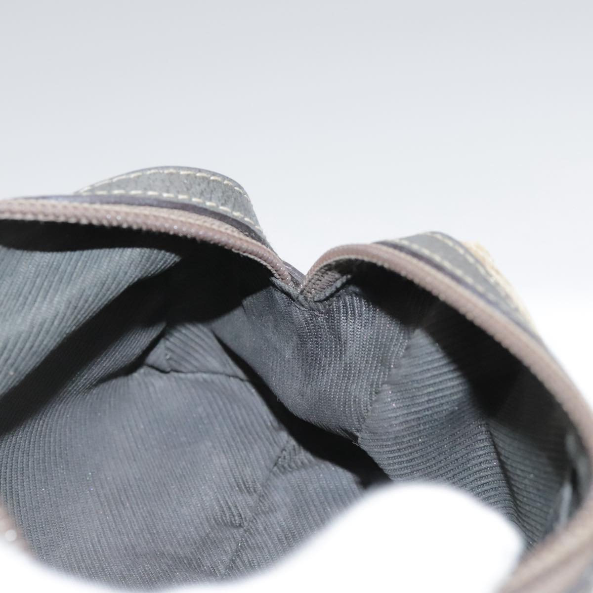 Canvas Crossbody Bag with Distinctive GG Pattern