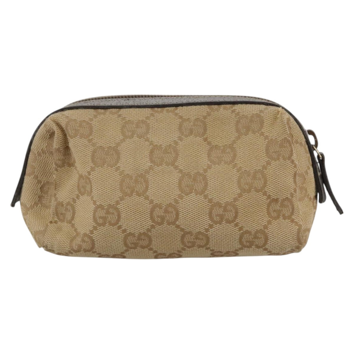 Canvas Crossbody Bag with Distinctive GG Pattern
