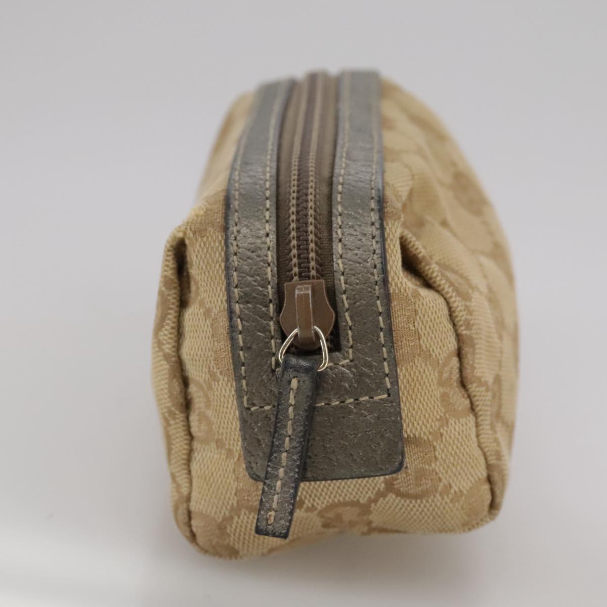 Canvas Crossbody Bag with Distinctive GG Pattern