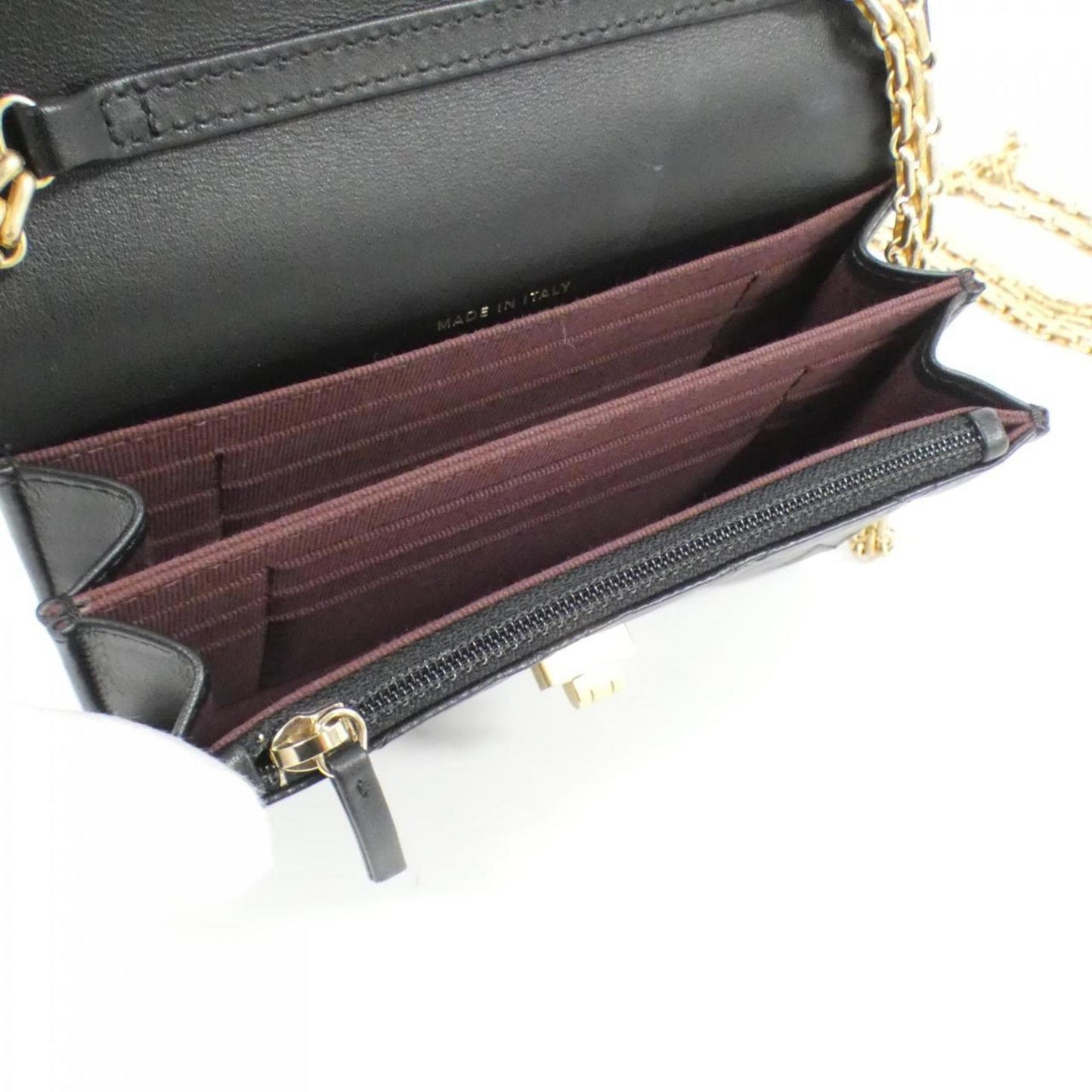 Leather Crossbody Bag with Box and Dust Bag
