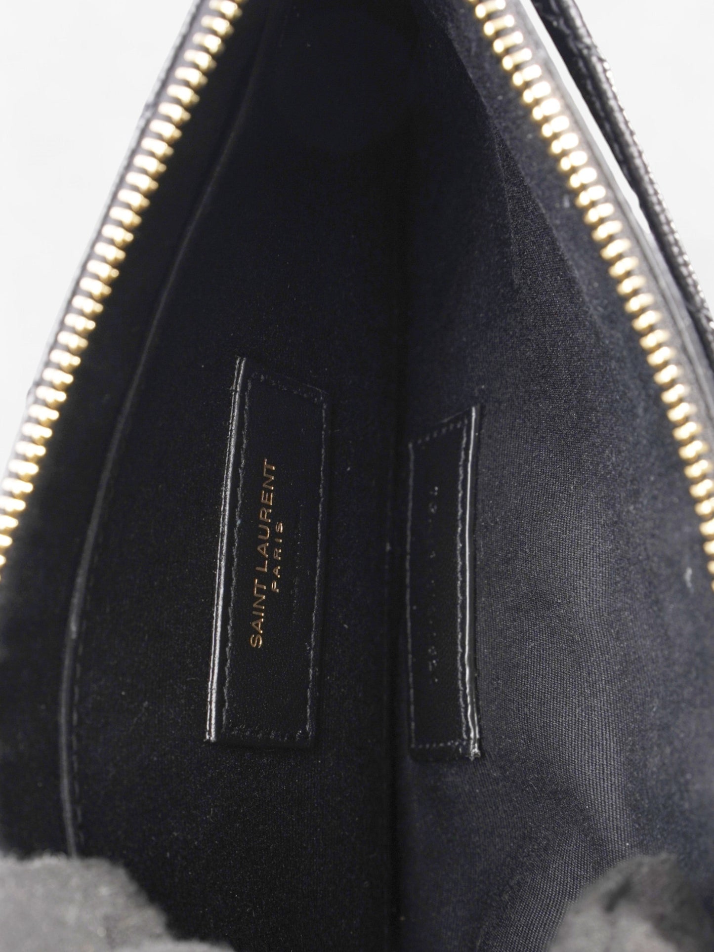 Saint Laurent Cassandre Leather Black Shoulder Bag Style 3