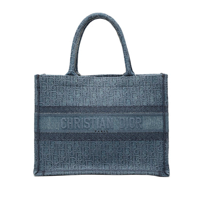 Dior Book Tote Oblique Blue Tote Bag Style 2