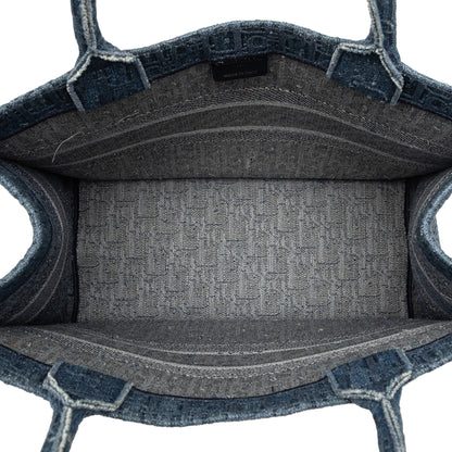 Dior Book Tote Oblique Blue Tote Bag Style 2