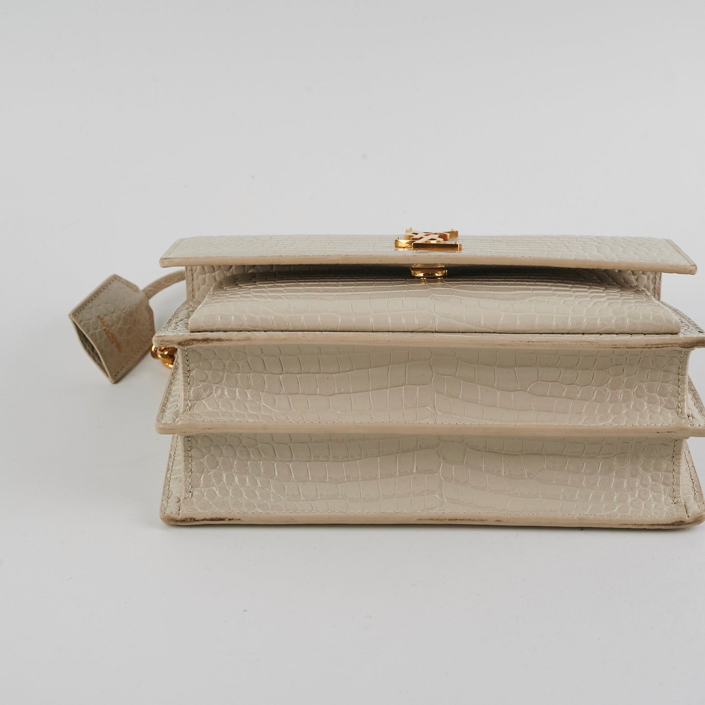 Saint Laurent Sunset Red Shoulder Bag