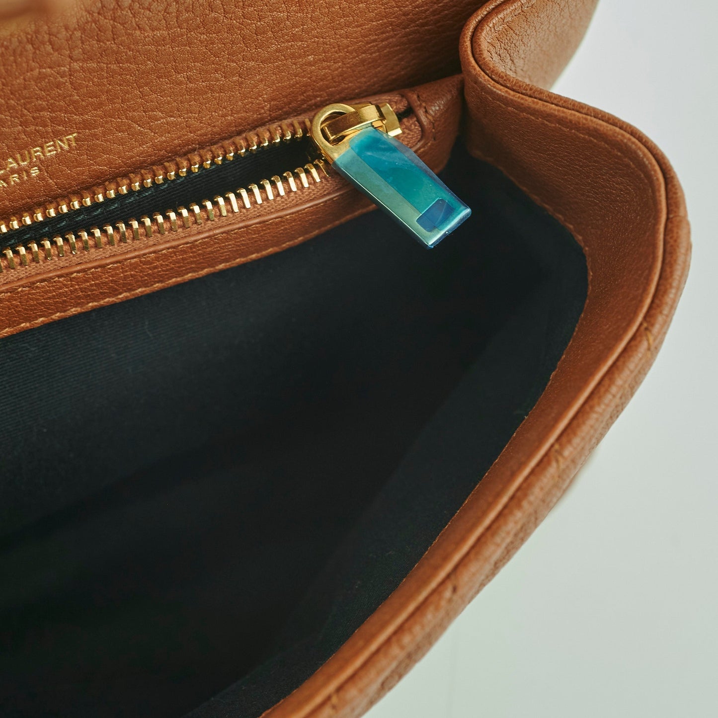 Item 5 - Saint Laurent Medium College Brown