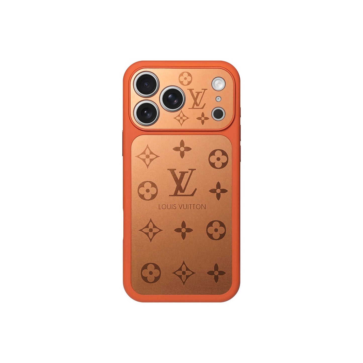LV ORANGE MONOGRAM FULLY COVERED