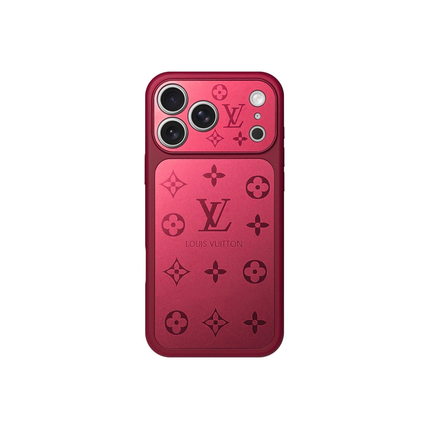 LV RED MONOGRAM FULLY COVERED