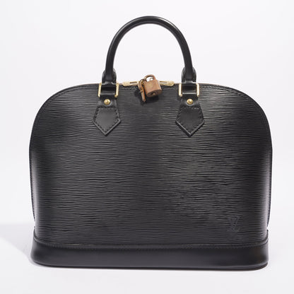 Louis Vuitton Alma Black Epi Leather PM