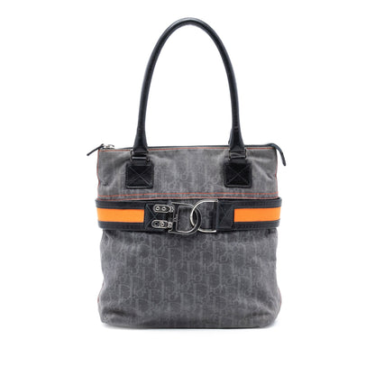 Blue Dior Diorissimo Trotter Denim Flight Tote