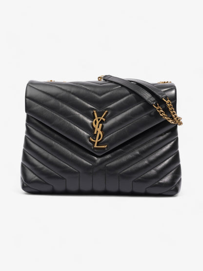 Saint Laurent Lou Leather Black Handbag Leather