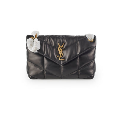 Saint Laurent Puffer Red Shoulder Bag