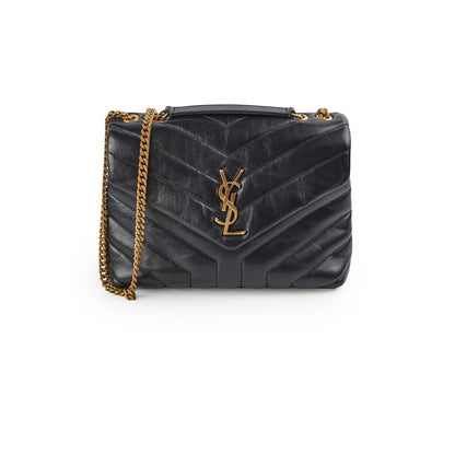 Saint Laurent Lou Black Handbag Style 2