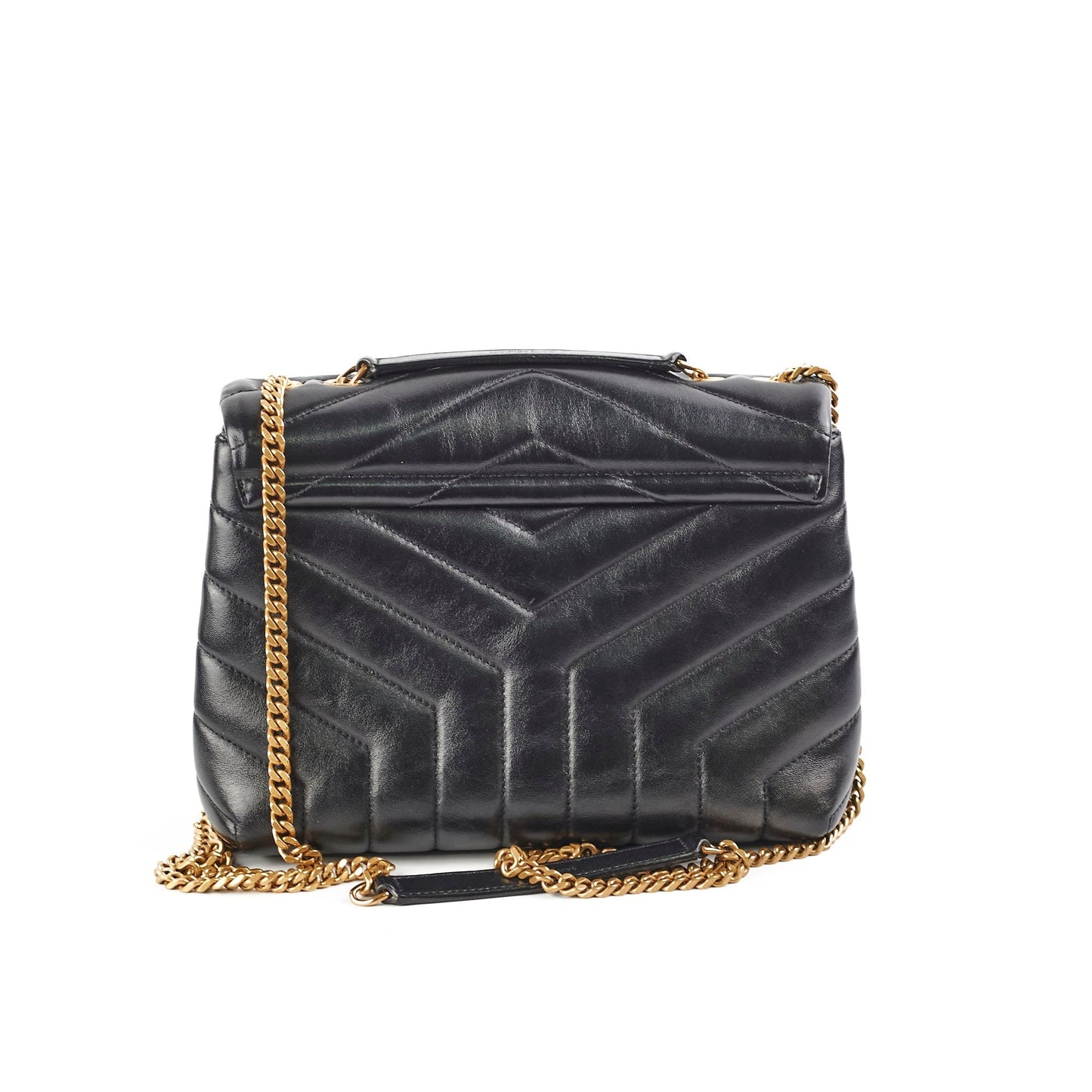 Saint Laurent Lou Black Handbag Style 2