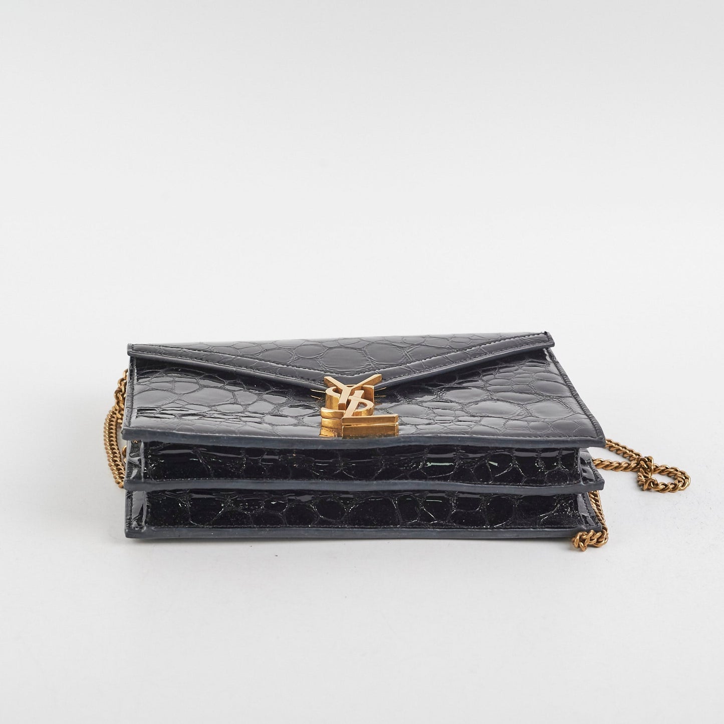 Saint Laurent Cassandra Black Shoulder Bag