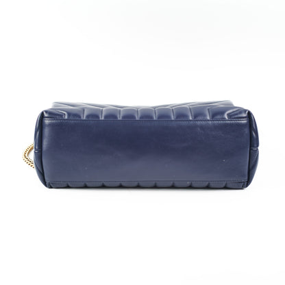 Saint Laurent Medium Loulou Bag Navy