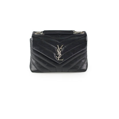 Saint Laurent Lou Black Handbag Black