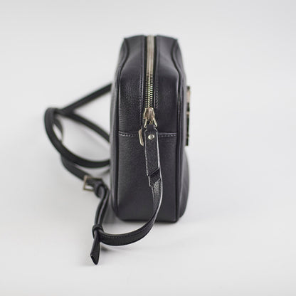 Saint Laurent Lou Black Crossbody Style 4