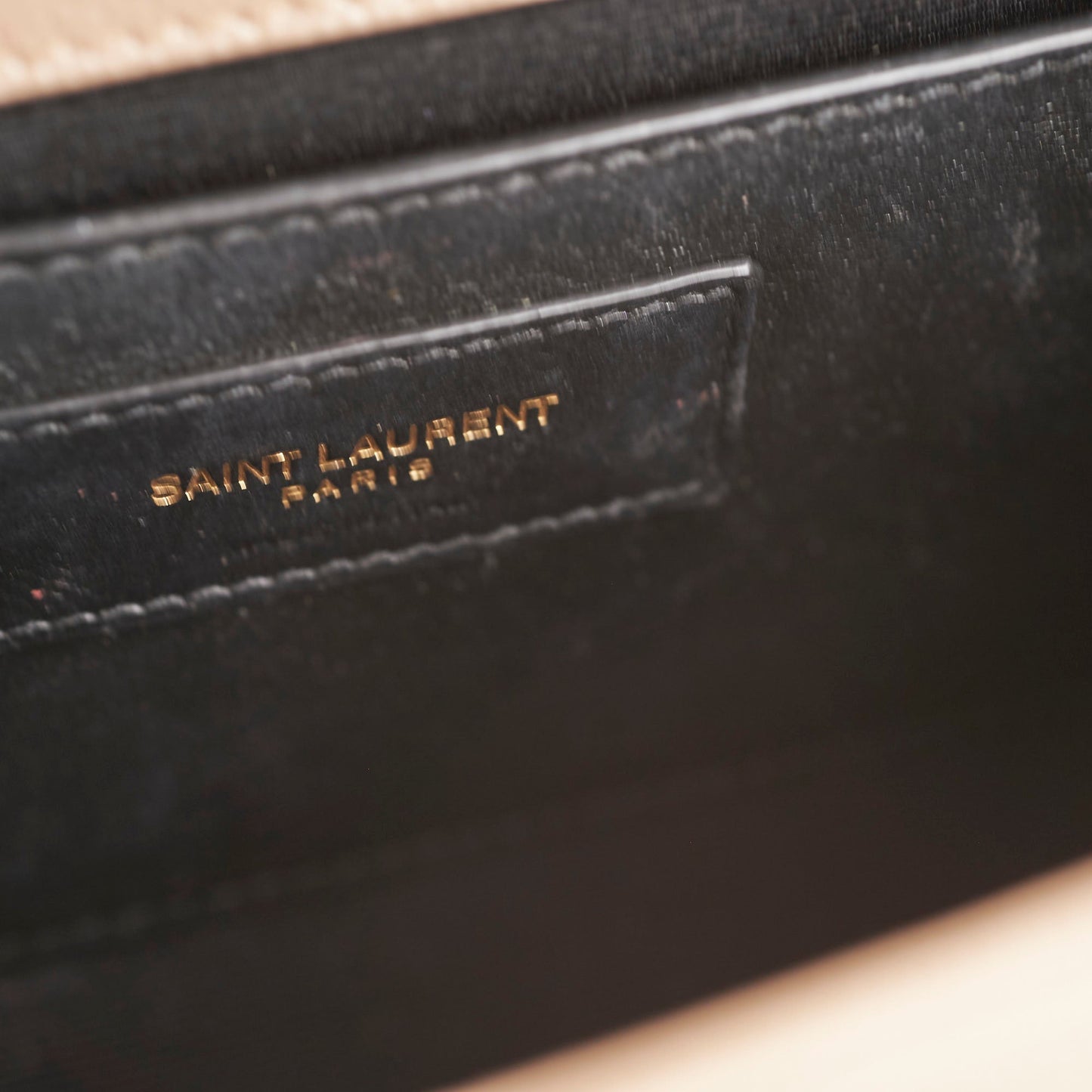 Saint Laurent Kate Beige Shoulder Bag Beige