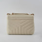 Saint Laurent Small Lou Lou Cream