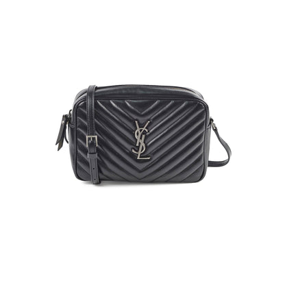 Saint Laurent Lou Black Handbag Style 4
