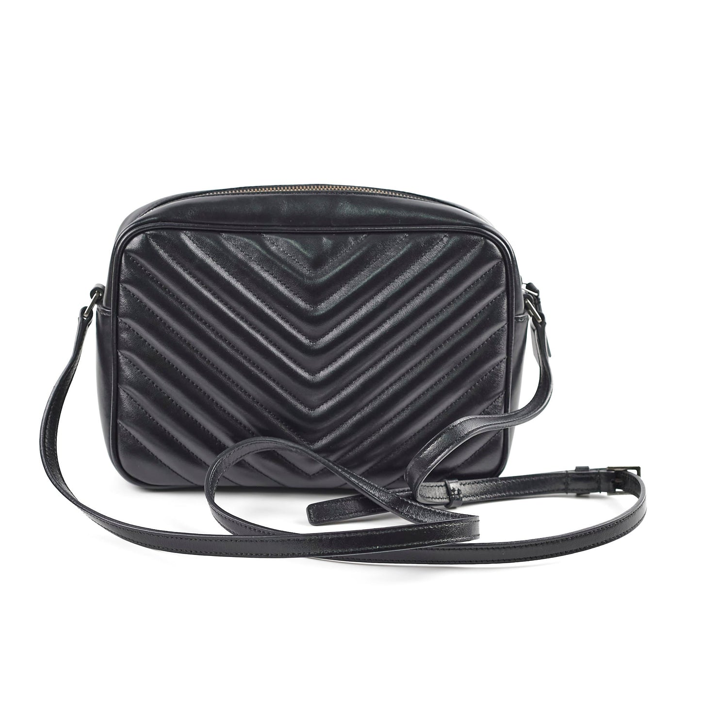 Saint Laurent Lou Black Handbag Style 4