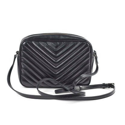 Saint Laurent Lou Black Handbag Style 4