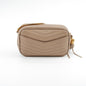 Saint Laurent Mini Lou Dark Beige Camera Crossbody Bag