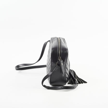 Saint Laurent Lou Black Handbag Style 5