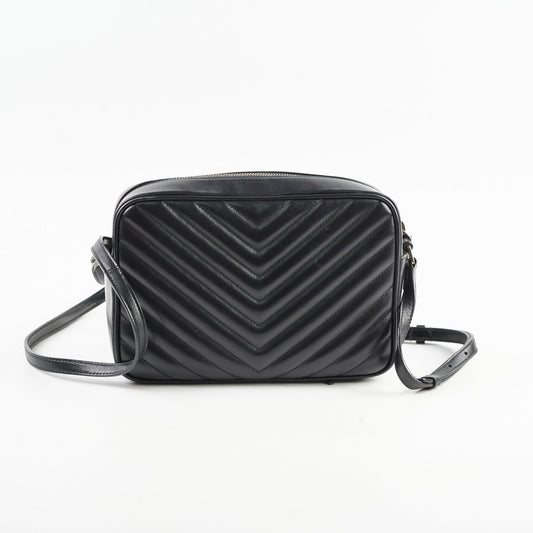 Saint Laurent Lou Black Handbag Style 5