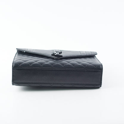 Item 22 - Saint Laurent Envelope Medium So Black