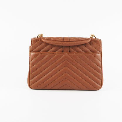 Item 23 - Saint Laurent Medium Tan College