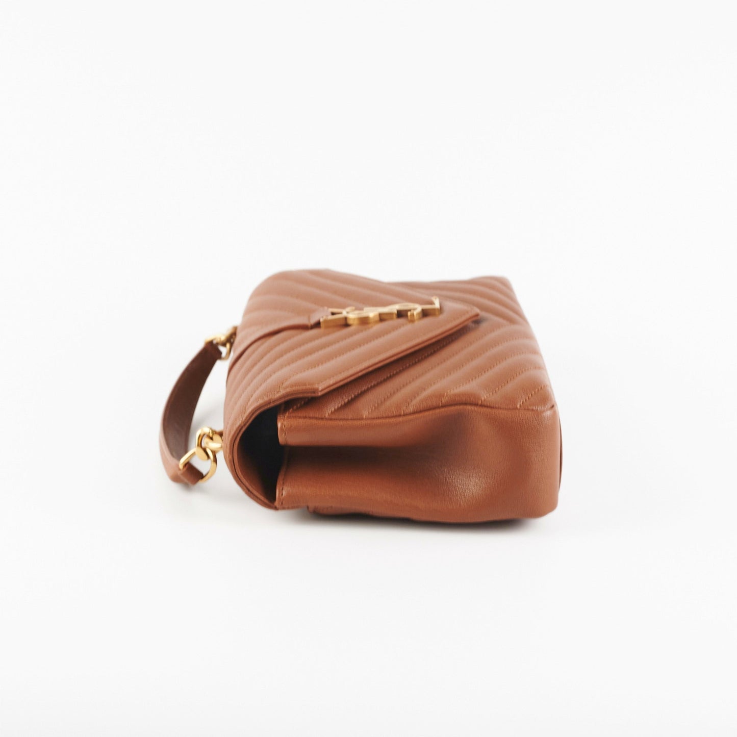 Item 23 - Saint Laurent Medium Tan College